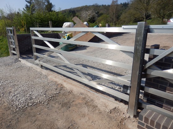 Stainless Steel Gate Opening